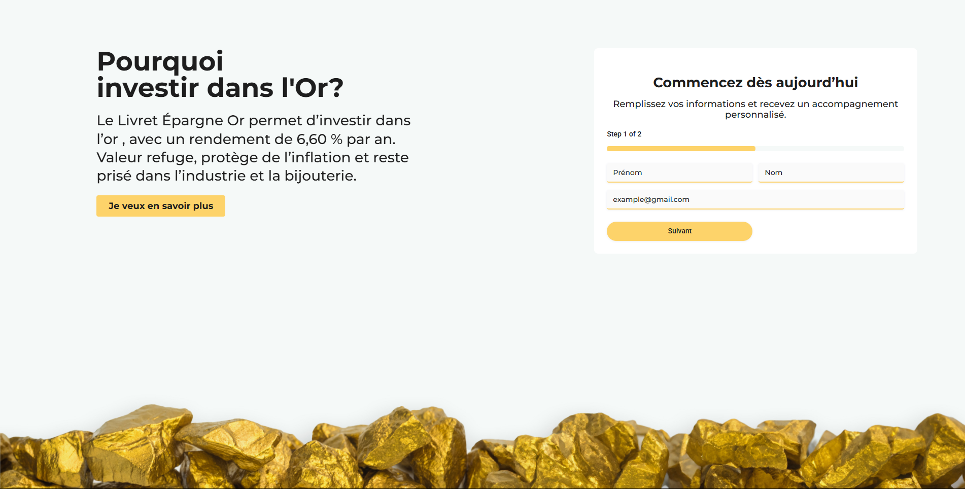 Investir Gold